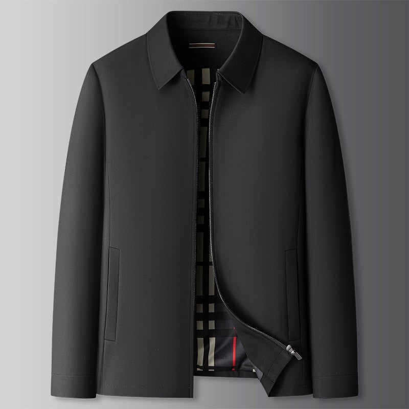Image of Dustin | Men's Zip-Up Casual Jacket