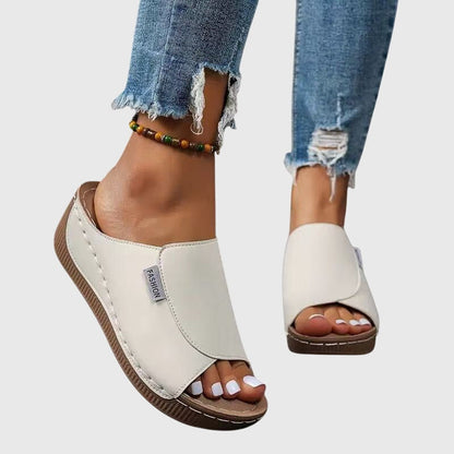 Women’s Platform Slide Sandals Open Toe