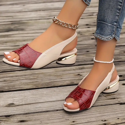 Women's Slingback Sandals Wide Strap