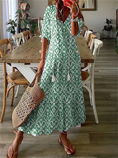 Riley - Floral Maxi Dress