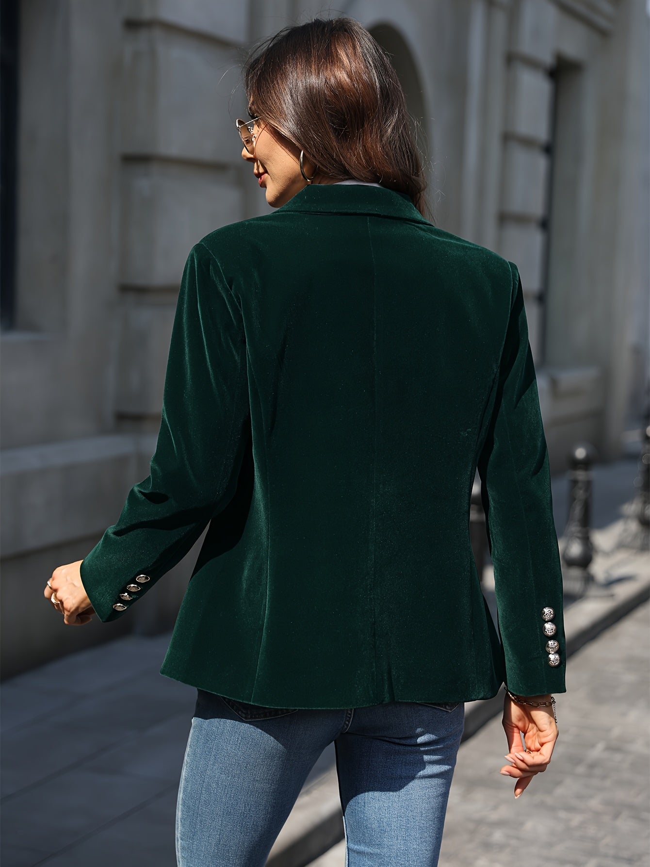 Selena | Women’s Classic Button-Up Casual Blazer Caliboot