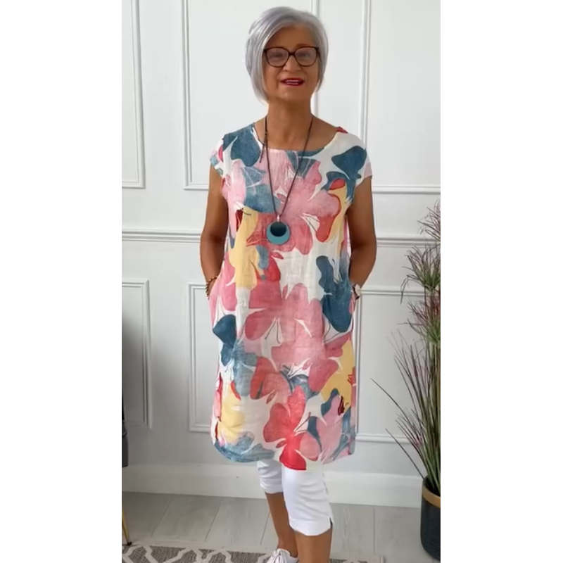 Women's Short Sleeve Summer Dress