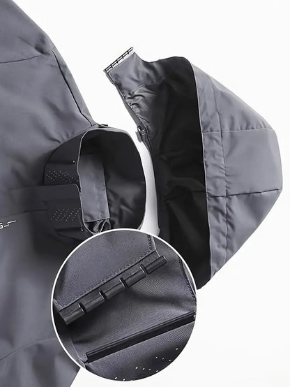 Men's Water-Resistant Lightweight Jacket - Fashinoza