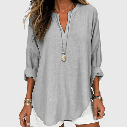 Rachel | Womens Loose Fit Long Sleeve Casual Top