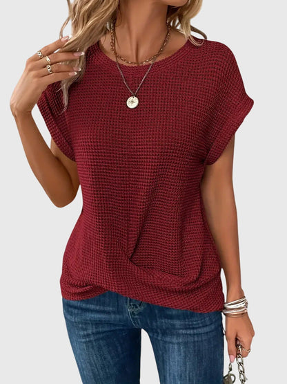 Women's Casual V-Neck Top For Everyday Comfort