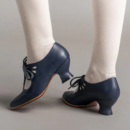 Women's Lace Up Cut Out Heels