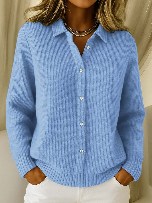 Women's Classic Button Cardigan - Fashinoza