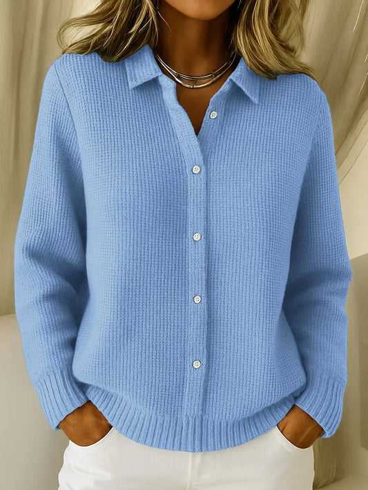 Women's Comfortable Cardigan Sweater - Fashinoza