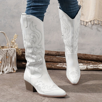 Women's Knee High Wedge Boots
