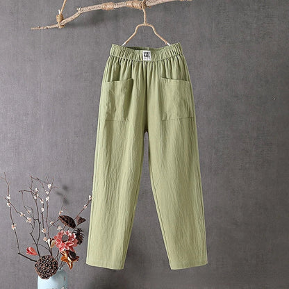 Charlotte | Women’s Summer Relaxed Fit Pocket Pants