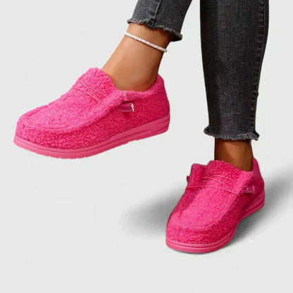 Women's Low Cut Textured Loafers