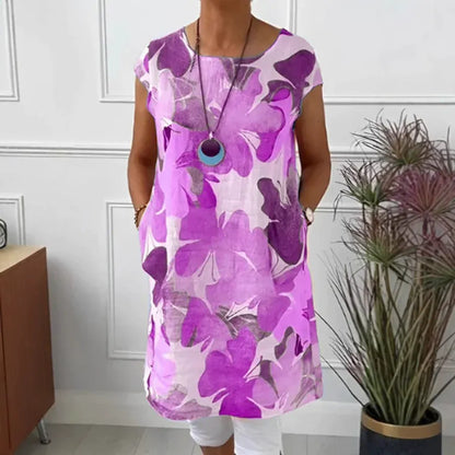 Women's Short Sleeve Summer Dress
