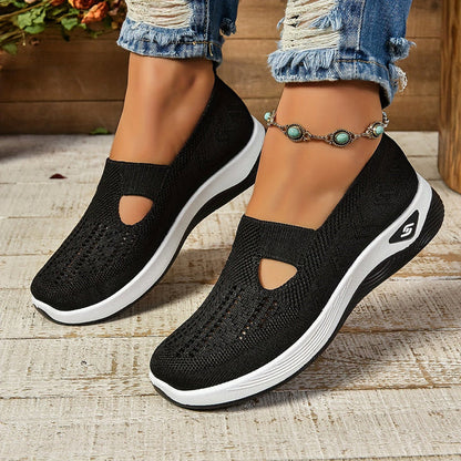 Women's Slip-On Sneakers Closed-Toe
