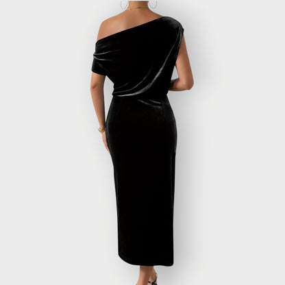 Women's Off Shoulder Midi Dress