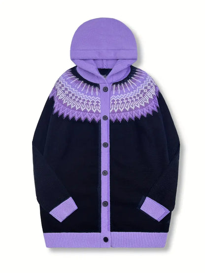 Women's Hooded Cardigan Casual