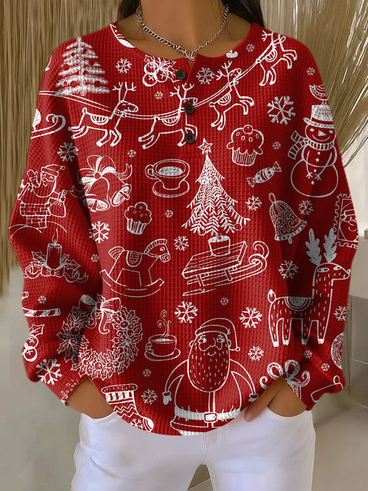 Women's Nordic Sweater Knit - Fashinoza