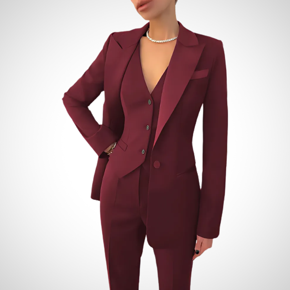 Kaitlyn | Women Spring Tailored Blazer Pants Set