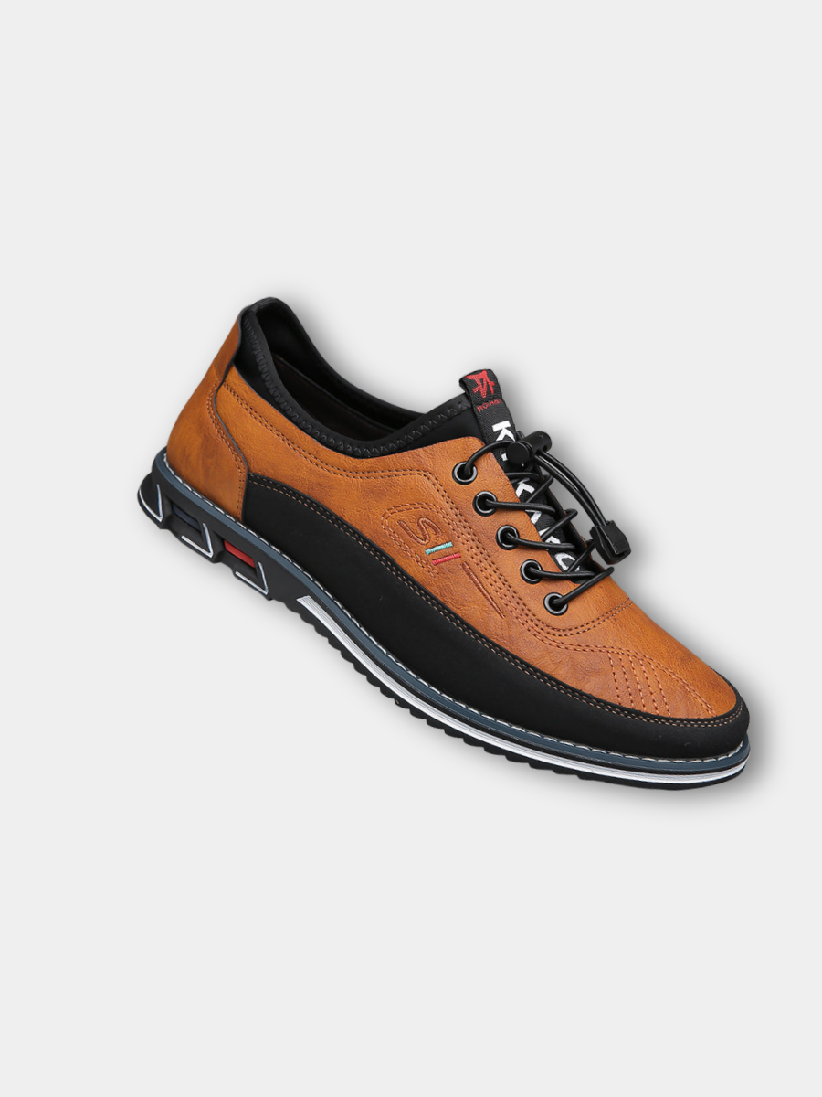 Men's Lace-Up Casual Shoes - Fashinoza