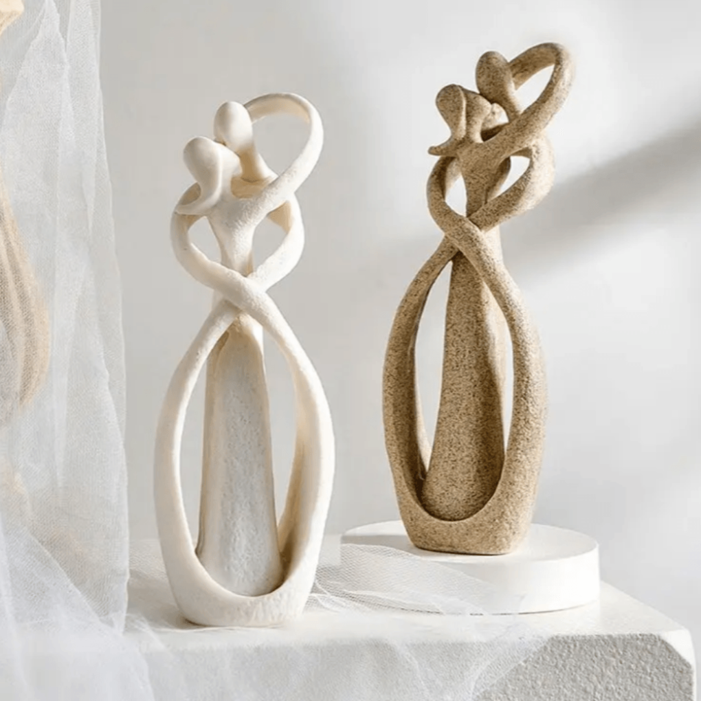 Timeless Love Abstract Art Sculpture - Fashinoza