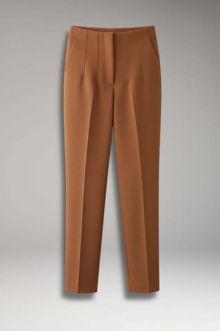 Women's Straight Crease- Pants - 
Fashinoza