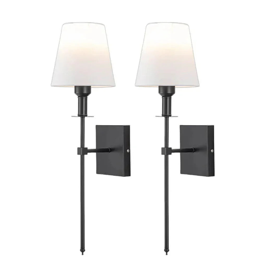 Wireless Wall Lamp 2 Pack Rechargeable with Remote Control - Fashinoza