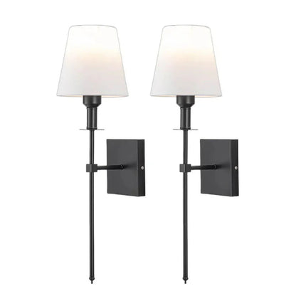 Wireless Wall Lamp 2 Pack Rechargeable with Remote Control - Fashinoza