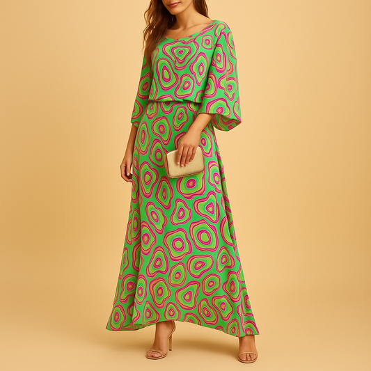 Women's Summer Dress Flattering Fit - 
Fashinoza