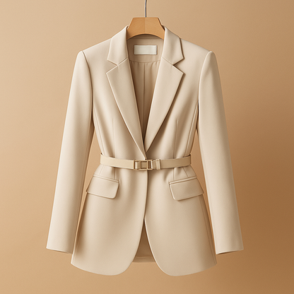Women's Tailored Blazer - 
Fashinoza