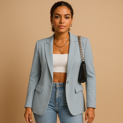 Women's Tailored Blazer Jacket