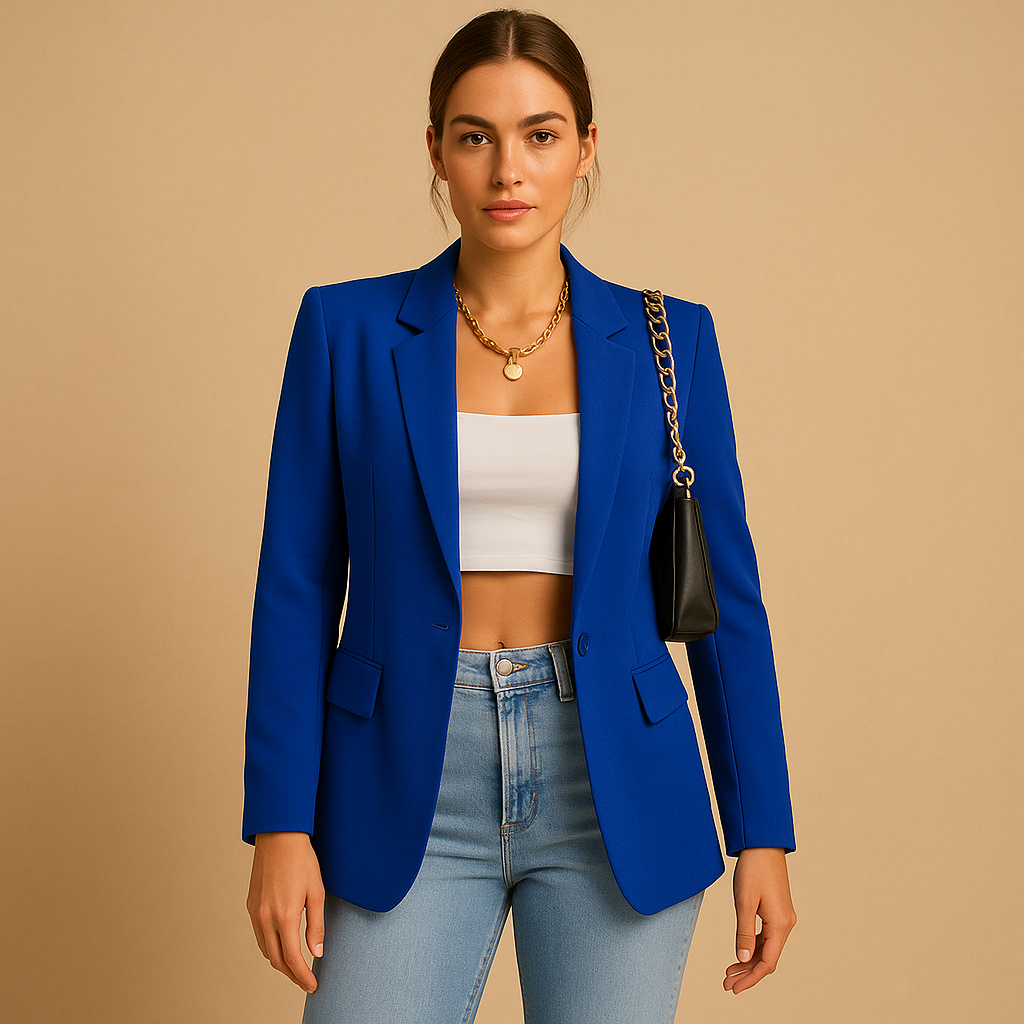 Women's Tailored Blazer Jacket