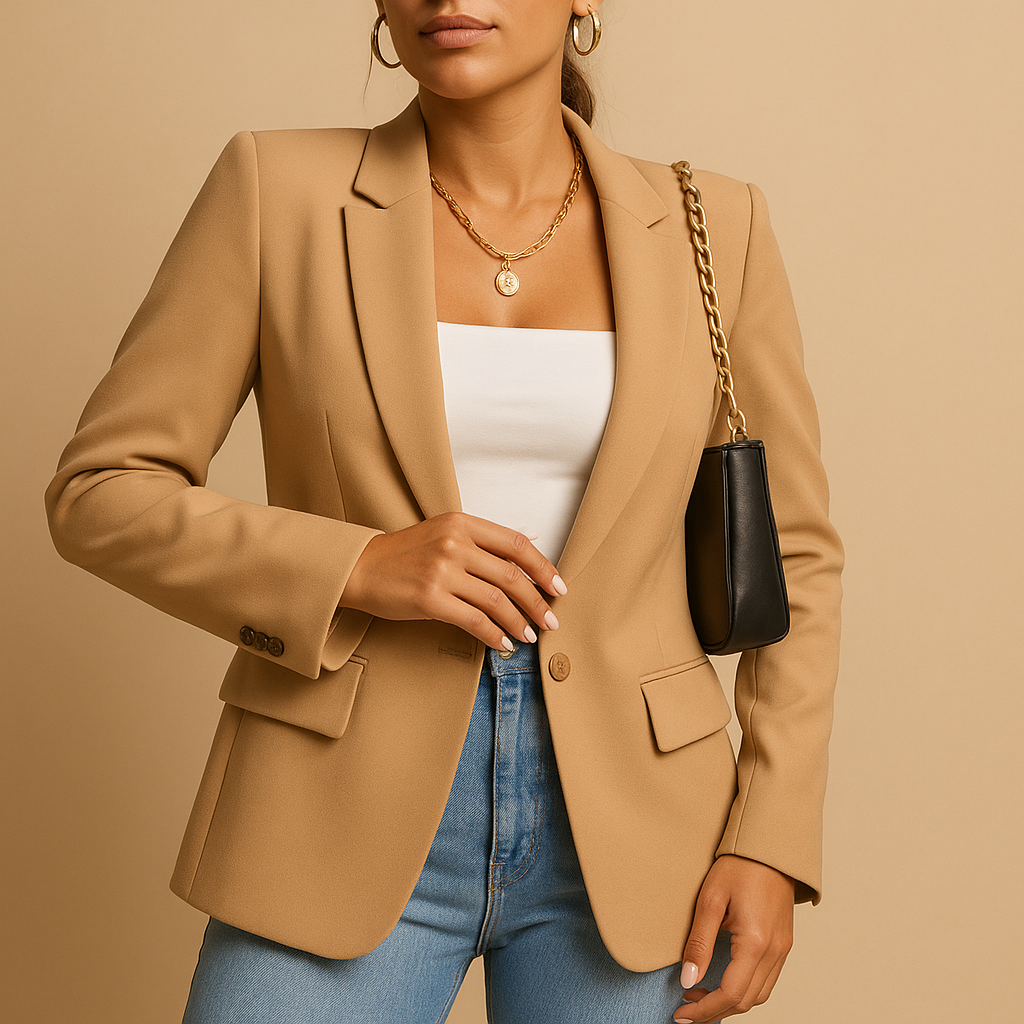 Women's Tailored Blazer Jacket