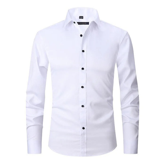 Eli Men's Slim Fit Dress Shirt Cotton Button Down - Fashinoza