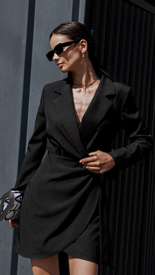 Ashley | Women Spring Blazer Mini Dress