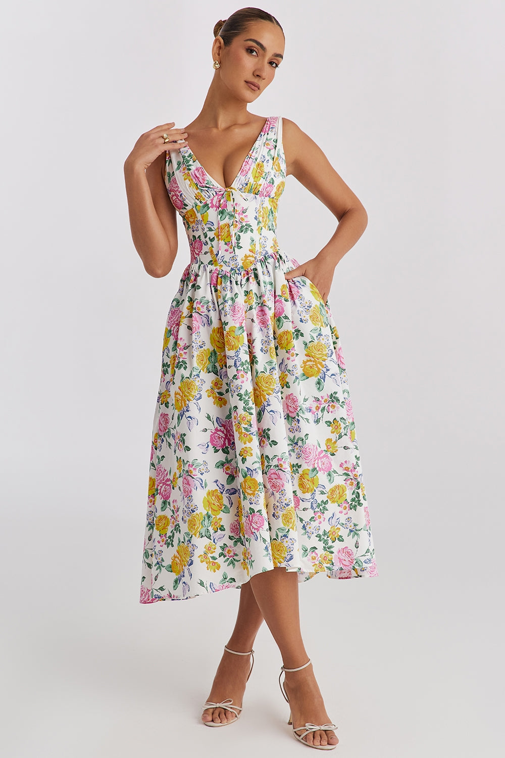 Women's Summer Wedding Guest Dress - Fashinoza