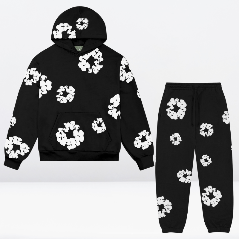 Autumn Cotton Tracksuit Set - 
Fashinoza