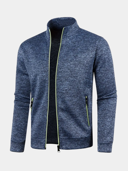 Ethan Men's Full Zip Athletic Jacket - Fashinoza