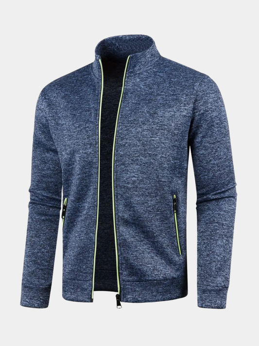 Ethan Men's Full Zip Athletic Jacket - Fashinoza
