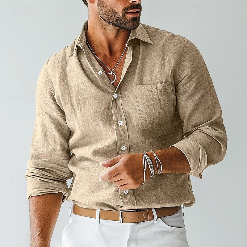 Men's Lightweight Stylish Casual Shirt - 
Fashinoza