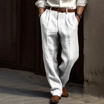 Men's Stylish Pants Cotton Pockets