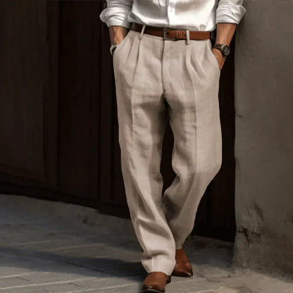 Men's Stylish Pants Cotton Pockets