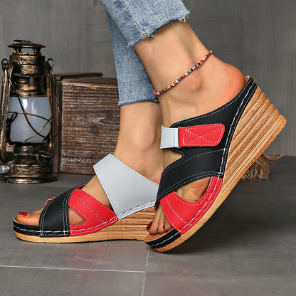 Women's Wedge Slide Sandals