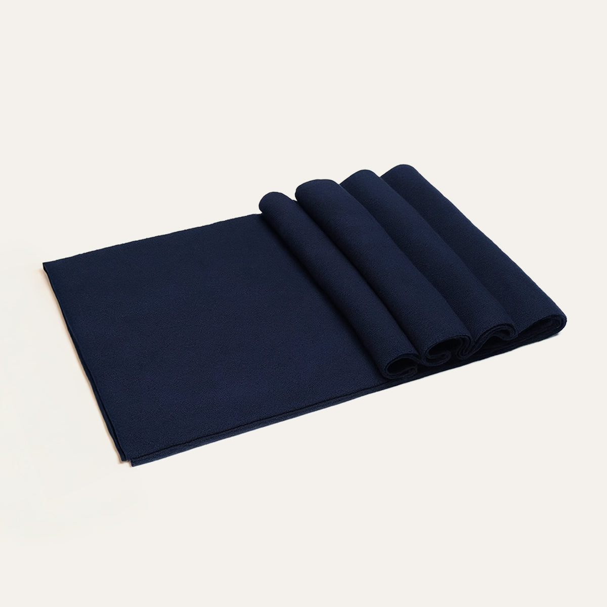 Men's Cashmere Merino Scarf Navy Blue - Fashinoza
