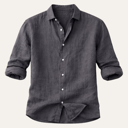 Men's Classic Button Up Shirt Lightweight - Fashinoza