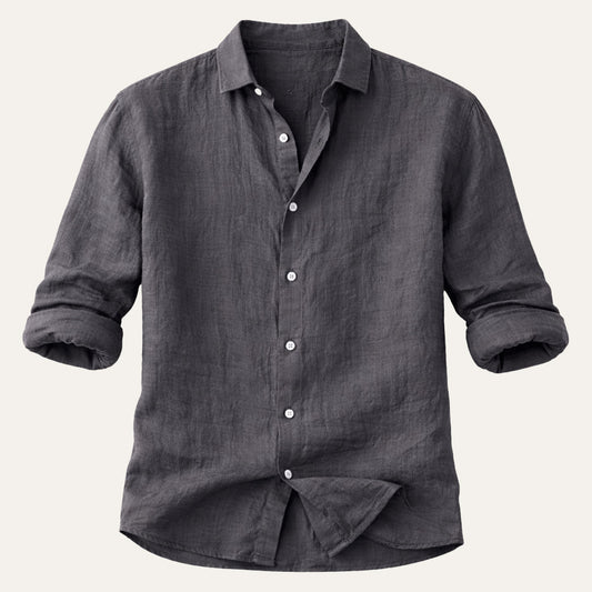 Men's Classic Button Up Shirt Lightweight - Fashinoza