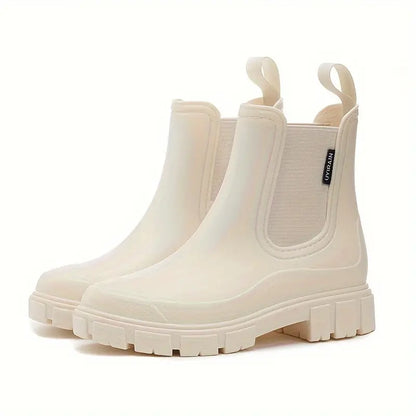 Chunky Chelsea Ankle Boots