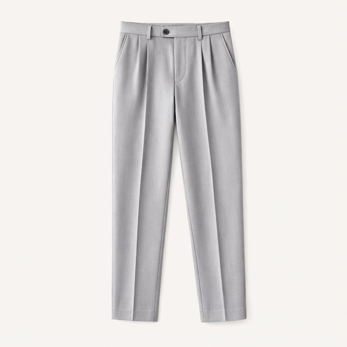 Men's Tailored Pleated Pants Classic Wool