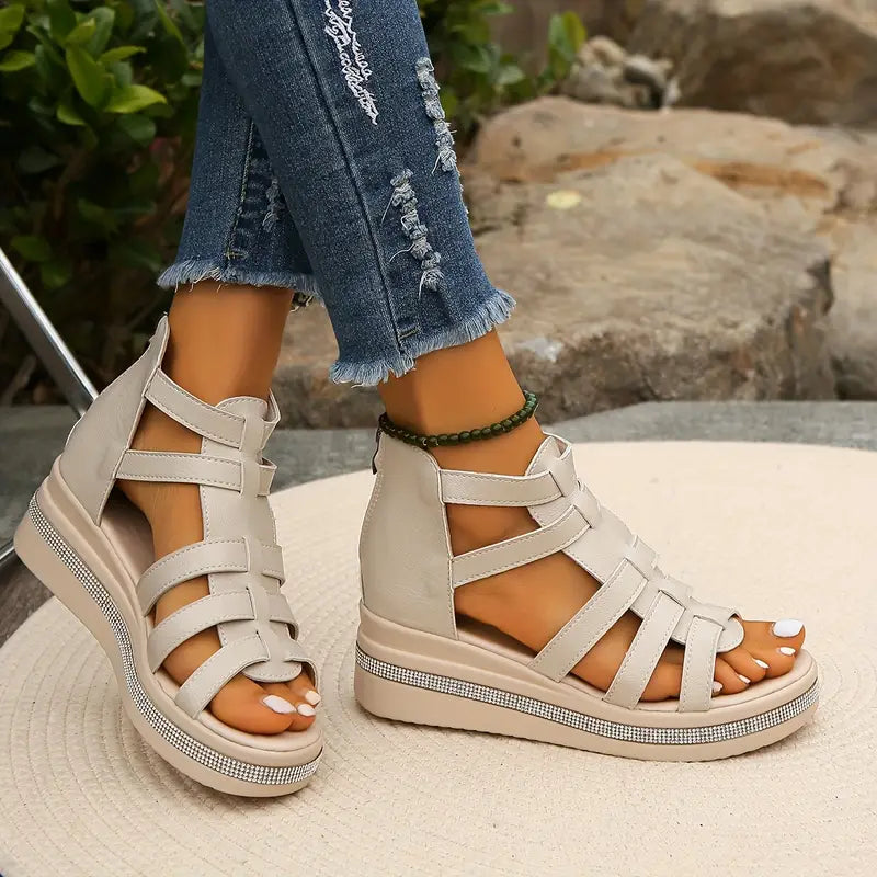 Women's Rhinestone Sandals Comfortable