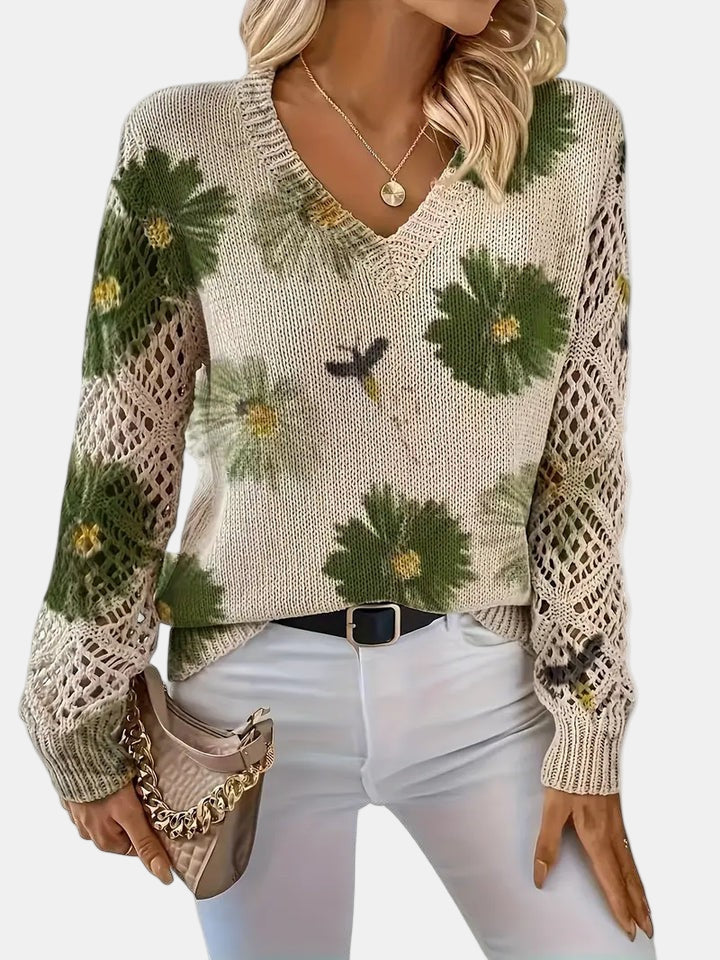 Women's Decorative Knit Sweater