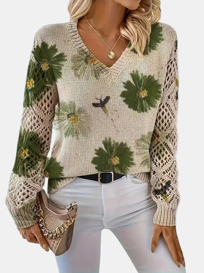 Women's Decorative Knit Sweater