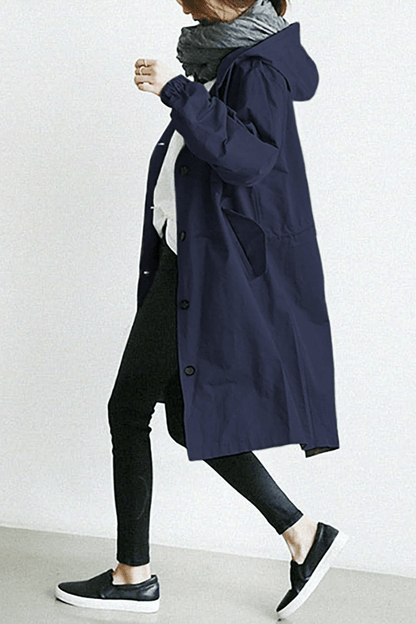 Women's Oversized Windbreaker Jacket Lightweight Waterproof